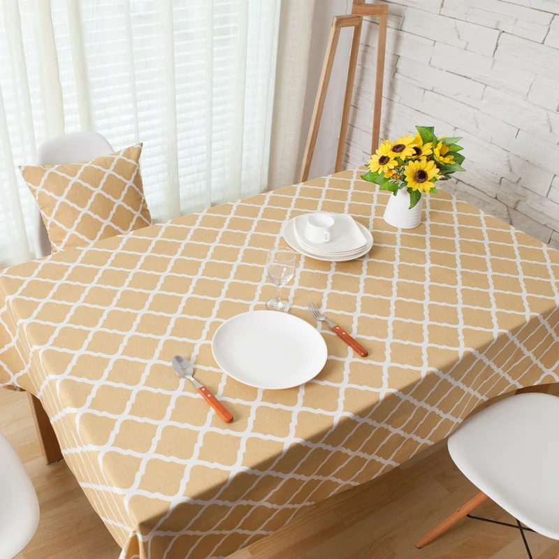 Tablecloths Striped Table Cloth Linens Personalized Outdoor Indoor