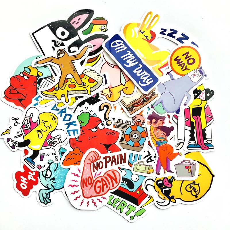 20pcs Do Not Repeat Waterproof Fun scrapbooking Sticker laptop Suitcase Wall fridge skateboard for car travel stickers | Игрушки и хобби