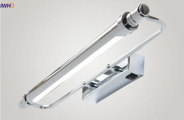 IWHD Европейский светодиодный светильник для ванной комнаты, шкаф, комод, водонепроницаемый винтажный настенный светильник, светодиодный светильник для ванной комнаты, бра Arandela, зеркальный светильник