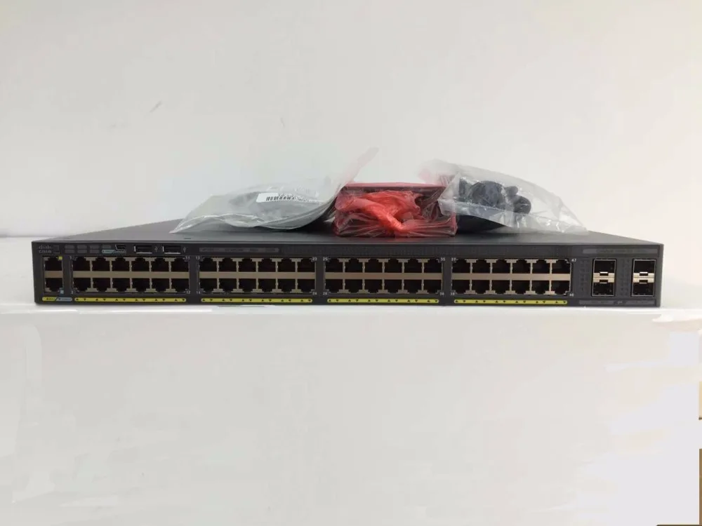 Катализатор C2960XR 48 порт POE гигабитный Ethernet управляемый коммутатор WS-C2960XR-48LPS-I