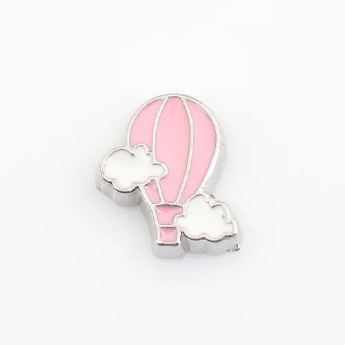 

Pink balloon in the sky, Floating charms,Fit floating charm lockets FC0008