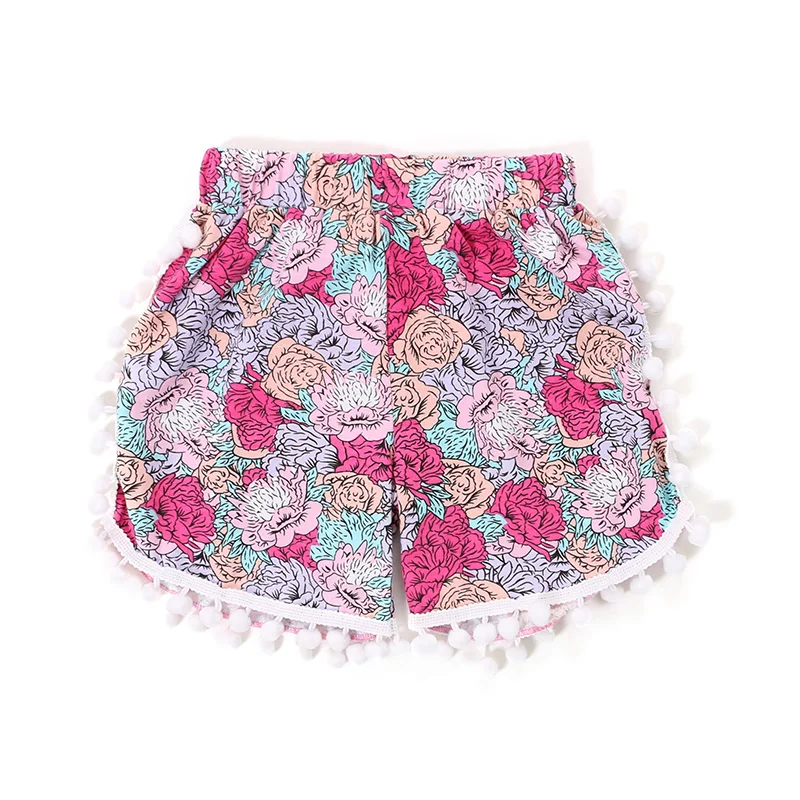 Новинка 2018 года оптовая продажа шорты с цветочным принтом для дня рождения