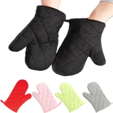 Прихватки для духовки 2 шт. хлопковые перчатки для духовки термостойкие кухонные перчатки для микроволновой печи Инструменты для выпечки барные аксессуары 30JA5