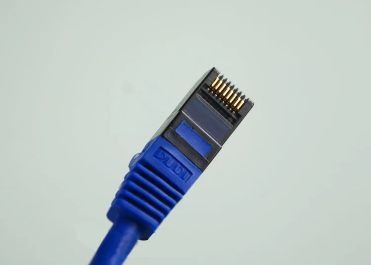 3 м сеть камер видеонаблюдения Интернет кабель ethernet-кабеля плоские CAT.6 UTP модем роутер RJ45 золотистое соединение Snagless сетевой кабель