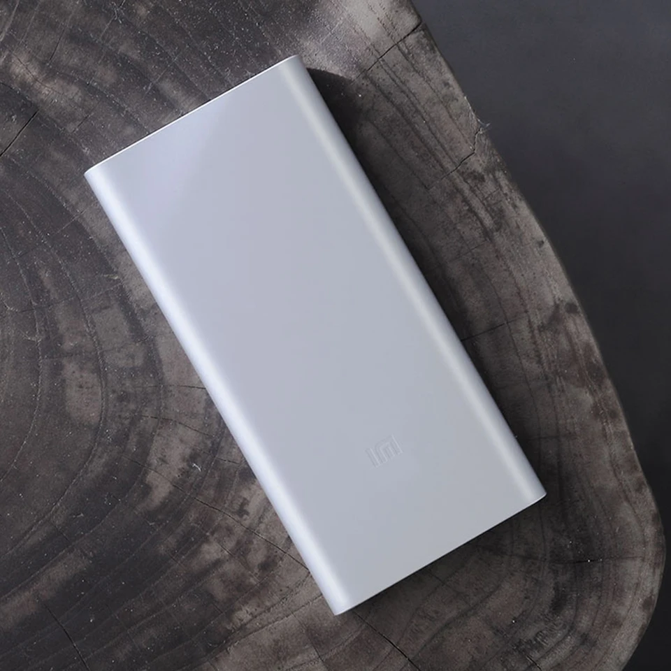 Оригинальный внешний аккумулятор Xiaomi 10000 мАч 2 Quick Charge Powerbank Dual USB портативный