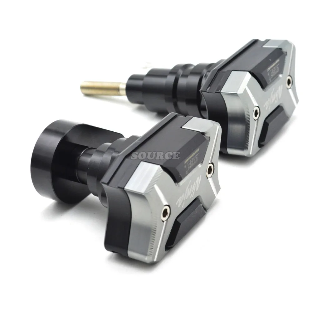 

Falling Protectors Motorcycle CNC Aluminum Alloy Frame Slider Anti Crash Caps Pads Engine For Kawasaki Ninja ZX6R/636 2005 2006
