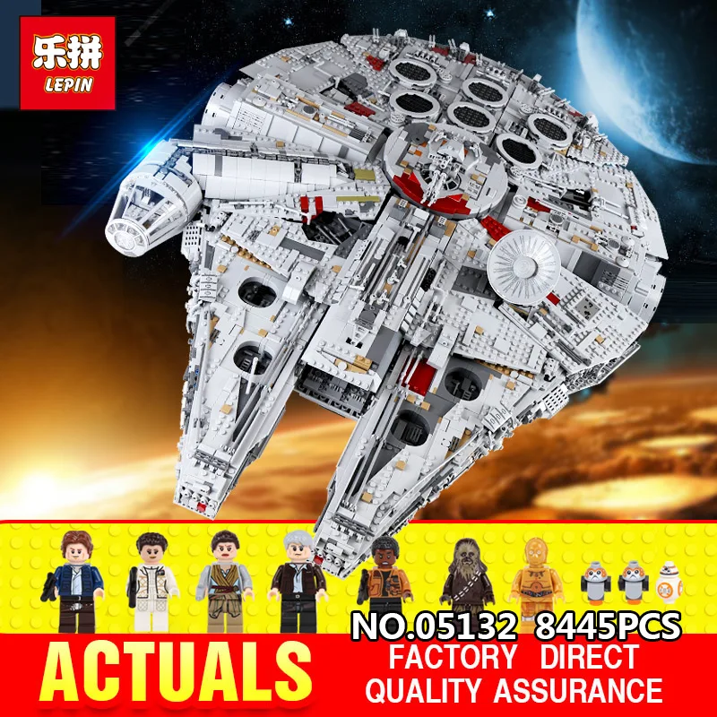 Ucs Millennium Falcon Lego Lepin 05132 Millennium Falcon Lego