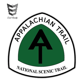 

EARLFAMILY 13cm X 12.6cm Appalachian Trail National Scenic Trail Sticker Decal Car Truck Graphic Laptop Wall Decor Car Styling