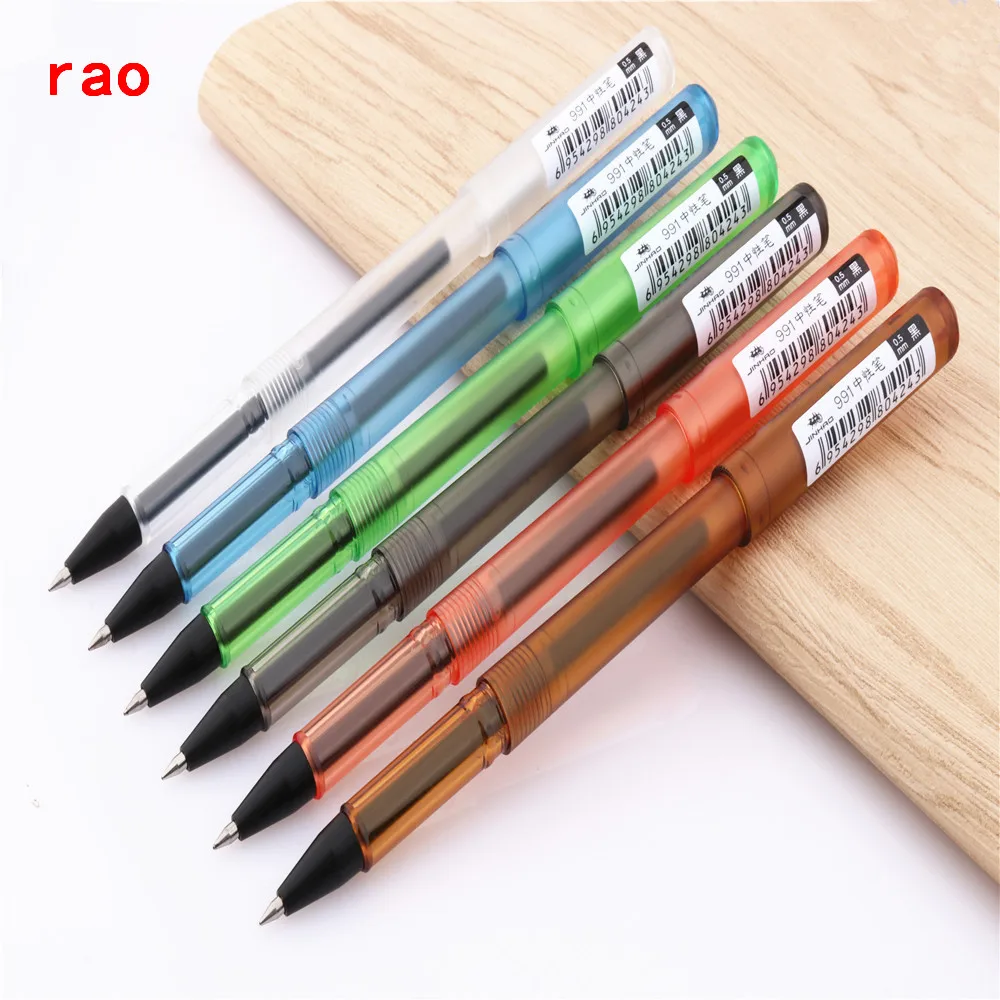 

Fashion color Jinhao 991 Gel pen office black ink stationery pen school supplies Creative stationery for writing Gles pen