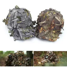 Камуфляж снайпера камуфляжная шляпа Открытый военный тренировочный джунгли тактические кепки# gh30