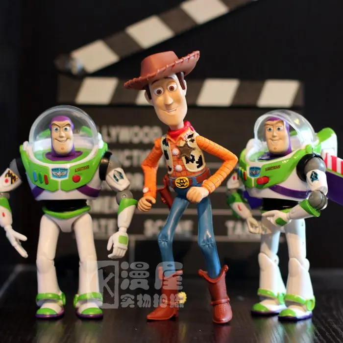 NEW hot 14 cm Toy Story Woody Buzz Lightyear kolektor ...