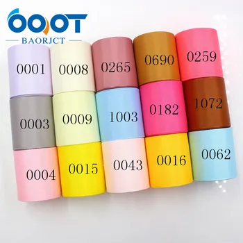 

OOOT BAORJCT 181018-L50mm-1,50mm 10yards Solid Color Ribbons Thermal transfer Printed grosgrain,DIY Clothing handmade materials