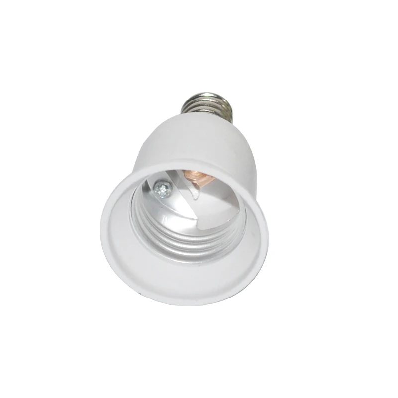 Самая низкая цена Е14 к Е27 патрон лампы конвертеры гнездо винт база лампы адаптеры огнестойкий разъем расширитель для E27 огни 1 шт./лот