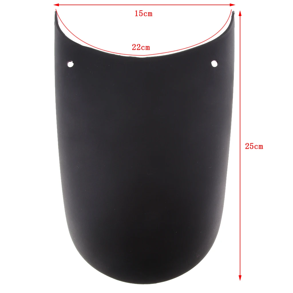 Universal Motorcycle Front Fender Mudguard Extension Extender  Protect Tires Easy Install
