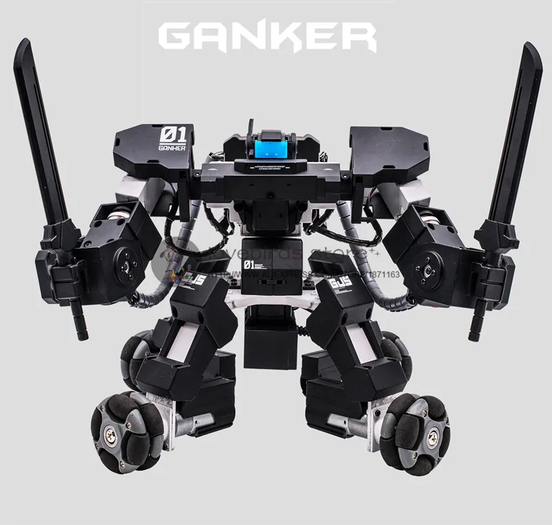 Ganker AI видение FPV детская спортивная боевой робот смартфон приложение WI-FI управления готовой продукции