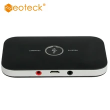 Беспроводной 2 In1 Bluetooth стерео аудио Музыка приемник передатчик 3,5 мм RCA адаптер Bluetooth V2.1 Шум снижение эха адаптер