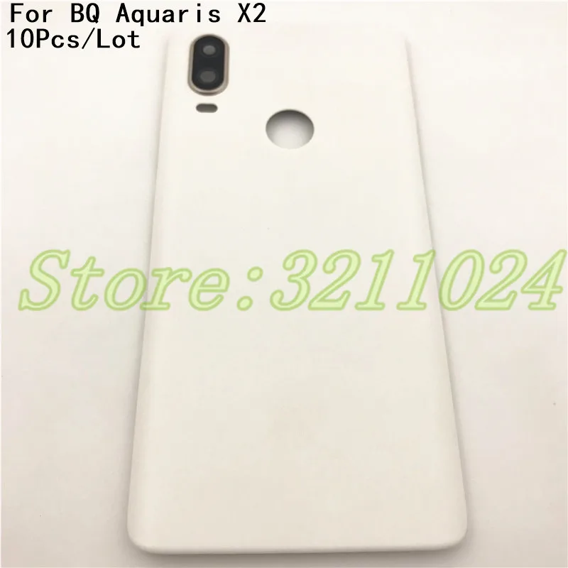 10 шт./лот 100% Оригинал Новинка для BQ Aquaris X2 задняя крышка корпус Батарейная дверь +