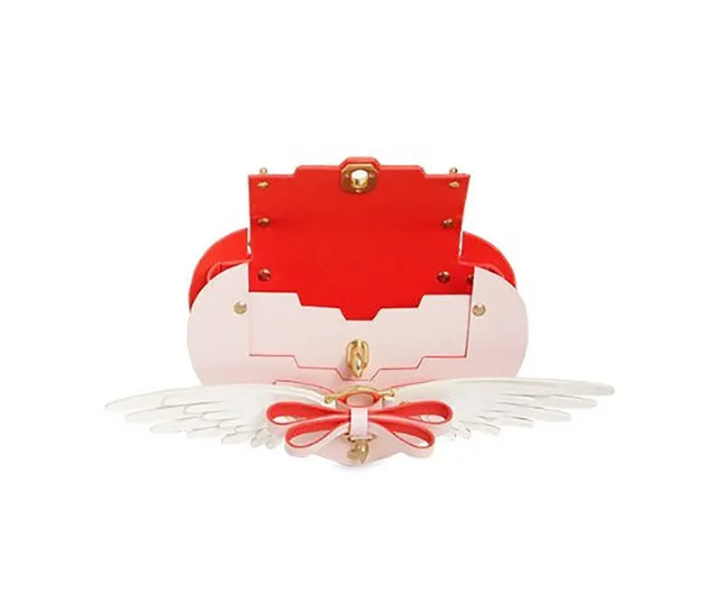 TekiEssica дизайн в форме сердца Лолита с бантом розовый кожаный для женщин девочек лоскут 2 ремни сумки Satchels сумка 32887684743