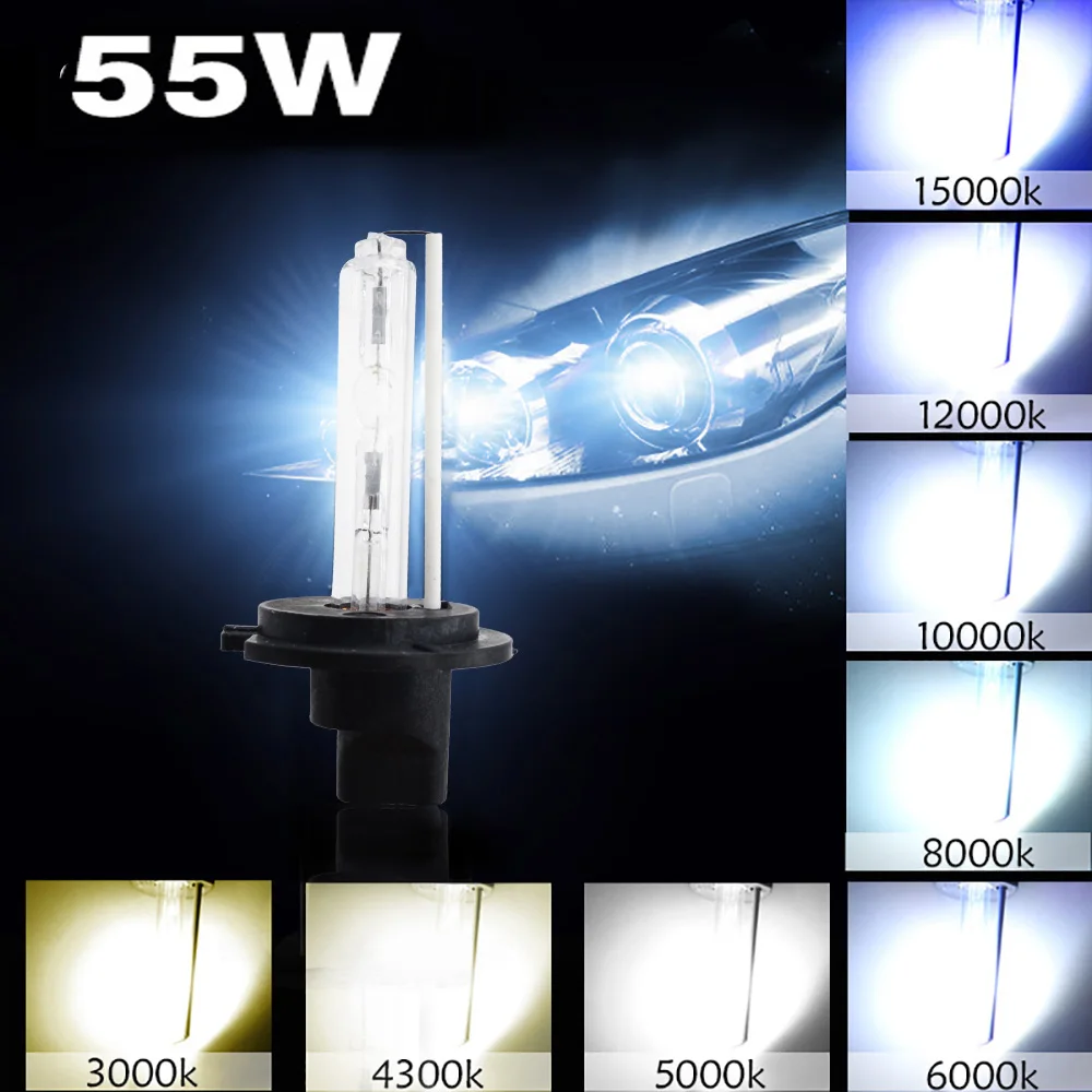 Комплект ксеноновых фар SUKIOTO 55 Вт H11 H7 H8 H1 HB3 Xenon 4300K 5000K 6000K 8000K Ксеноновых hid 12 В|Лампы