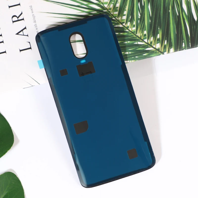 Задняя крышка Oneplus6T для Oneplus 6T One Plus корпус стеклянный Аккумулятор Дверь смартфона