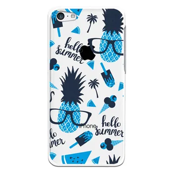 

Stand case costume drawing Hello Summer Green WP011 for Apple IPhone 5C