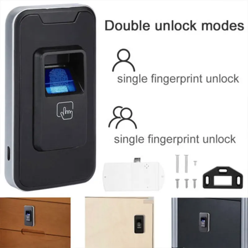 

Smart Lock Keyless Anti Thief Intelligent Fingerprint Lock Touch Keypad Business Smart Cabinet Lock Wardrobe Fingerprint Type