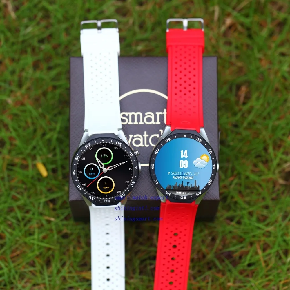 Новое поступление KW88 android 5,1 Bluetooth SmartWatch телефон 1,3" 400*400 3g wifi 2.0MP камера Датчик частоты сердечных сокращений датчик гравитации шагомер