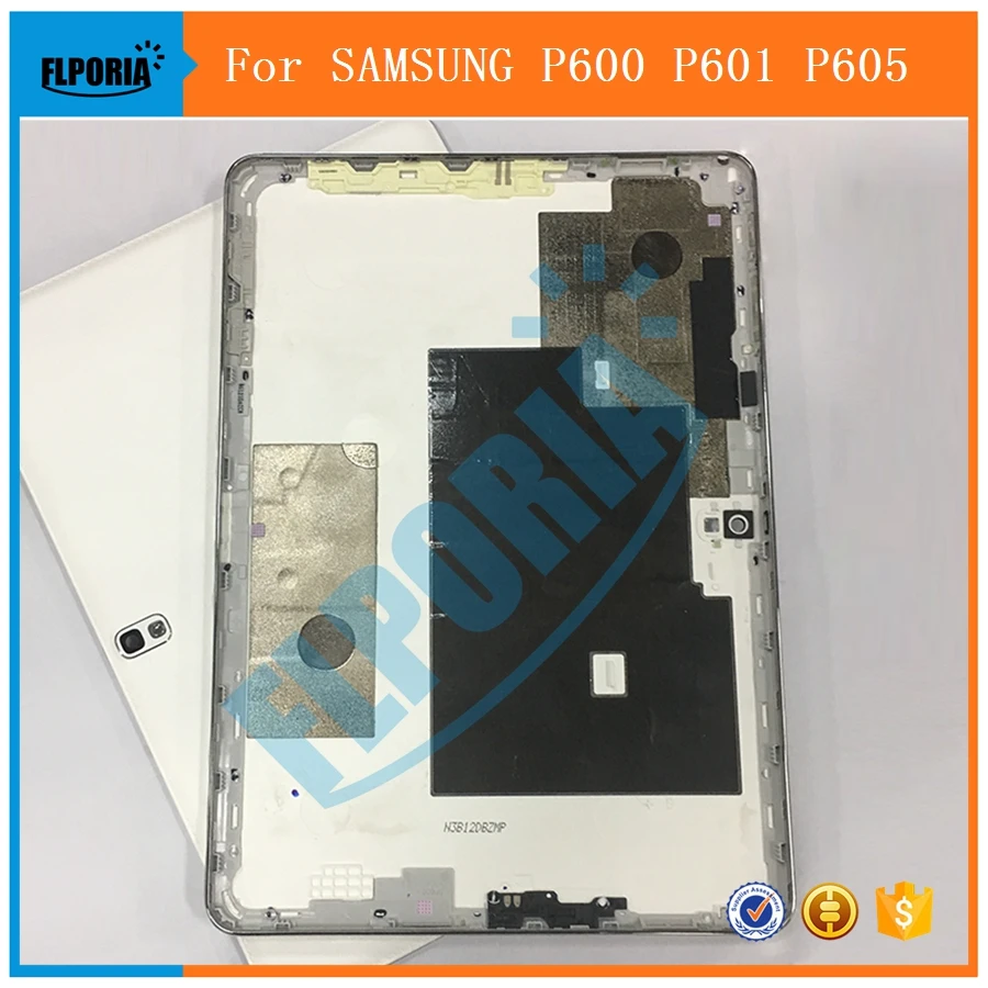 

5PCS For SAMSUNG Galaxy Note 10.1 2014 Edition P600 P601 P605 SM-P600 SM-P601 SM-P605 Back Battery Cover Door Housing Case