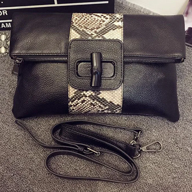 100 Real Genuine Leather Women Handbag Day Clutch Fashion Vintage Messenger Shoulder Bags Party Evening Bags