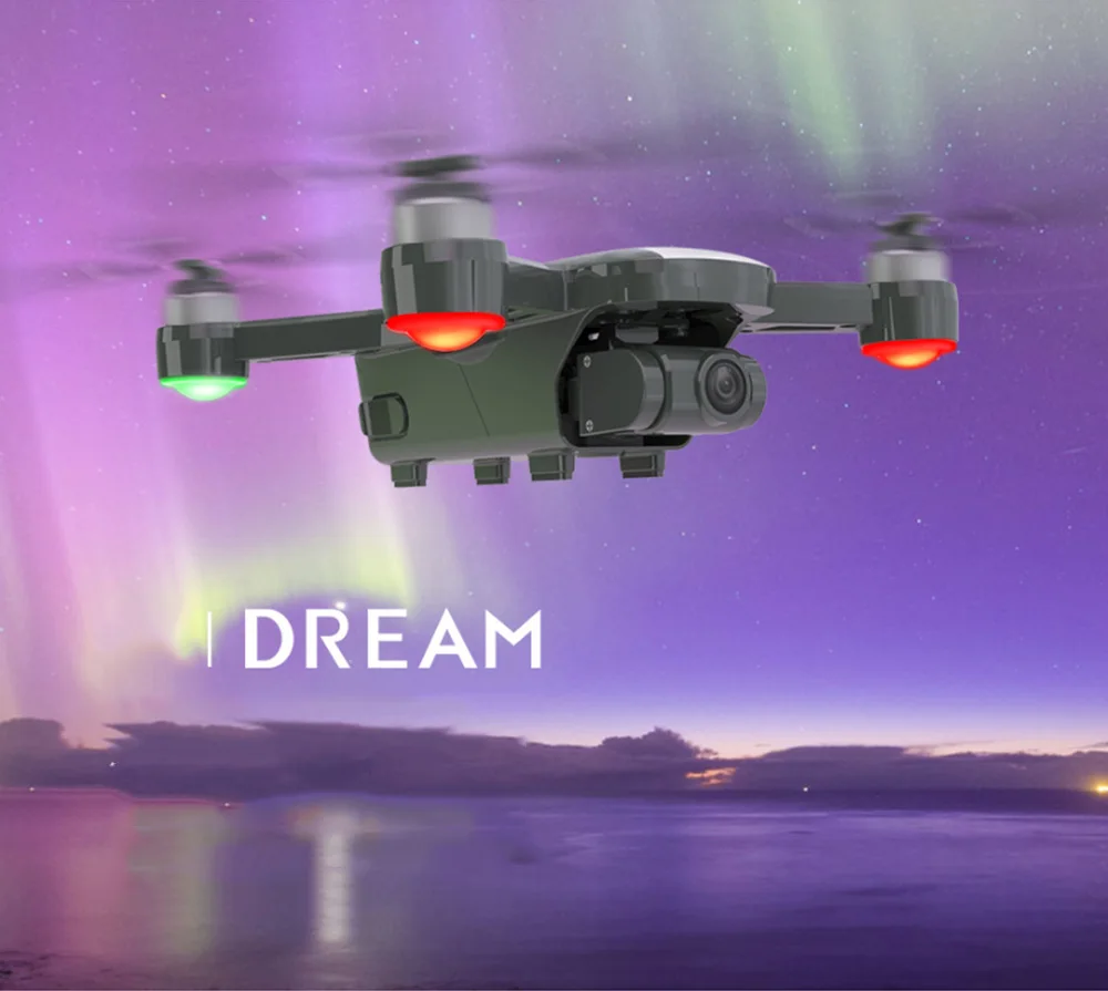 Дрон HD аэрофотосъемка 1080 p Профессиональный беспилотник Дрон с GPS двухосевая Механическая амортизирующая для поворотной камеры четырехосный самолет fpv Дрон квадрокоптер с камерой квадрокоптер с камерой профессион