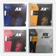 Original Palio 40+ table tennis rubber AK 47 and HK1997 gold colorful sponge table tennis rackets racquet sports pingpong rubber