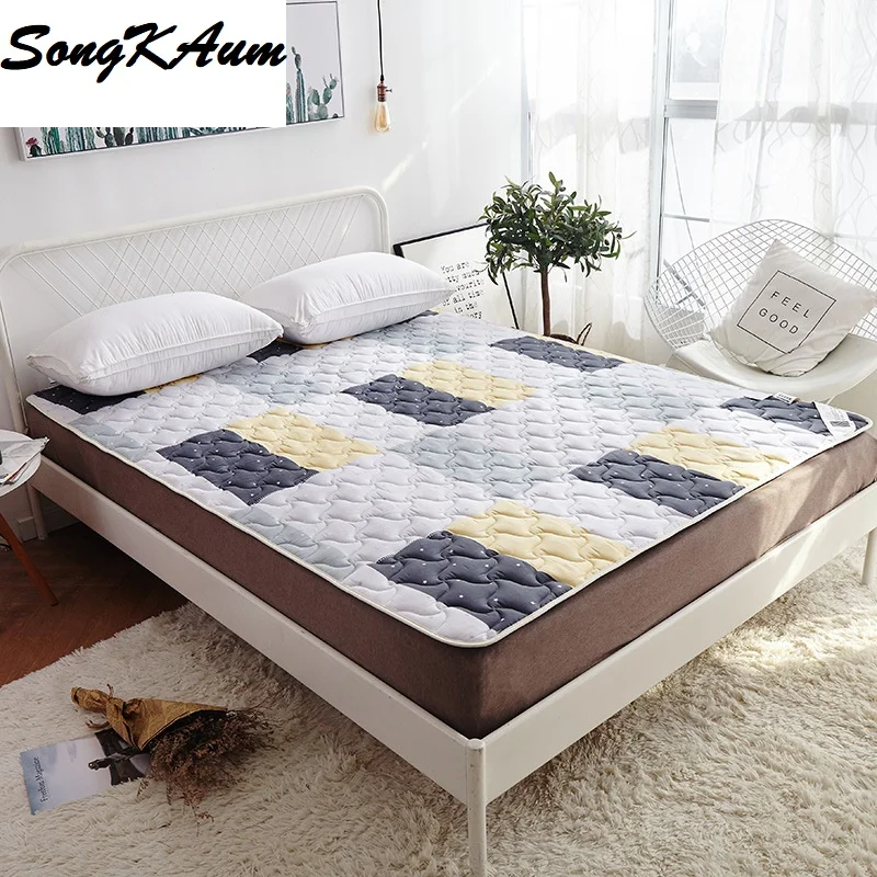 High Quality 100% Cotton Printing Mattress Foldable Mattress Single Double Students Hostel Mattresses Bedspread Bed Pad High Quality 100% Cotton Printing Mattress Foldable Mattress Single Double Students Hostel Mattresses Bedspread Bed Pad