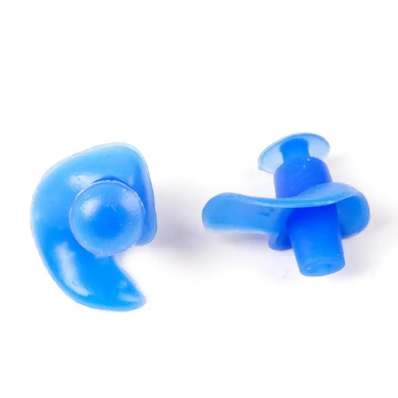 1 Pair Soft Ear Plugs Environmental Silicone Waterproof Dust-Proof Earplugs Diving Water Sports Swimming Accessories