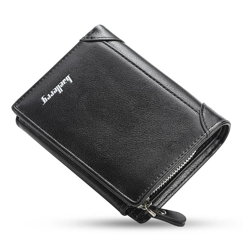 

Mens Wallet Leather Quality Billetera Hombre Purse Wallet Men Slim Small Card Wallet Casual Designer Short Men Wallets Coin Bag