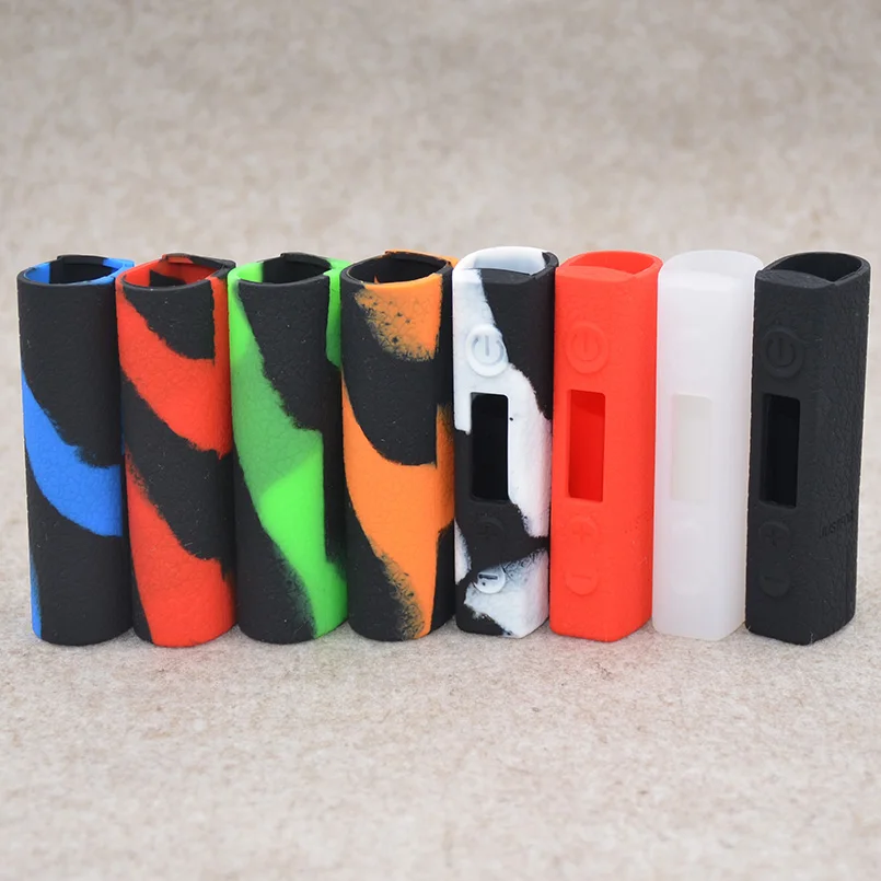 

10pcs Texture Case Skin JUSTFOG Q16 STARTER kit Silicone Cover Wrap Sleeve Gel Vape JUST FOG Q16C Box Mod