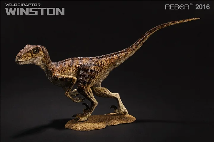 Ртом может открыть рапатор игрушка-динозавр классические игрушки для мальчиков детский день рождения велоцираптор уинстон модель животного с коробкой