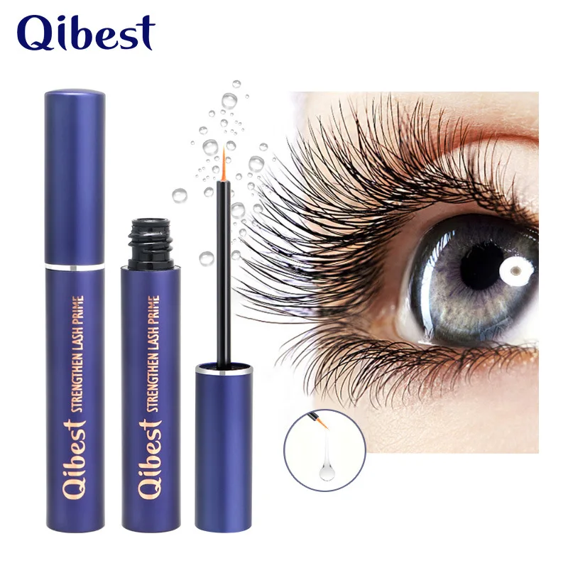 

QIBEST New 4D Silk Fiber Lash Mascara Waterproof Mascara for Eyelash Extension Black Thick Eye Lashes Curler Cosmetic