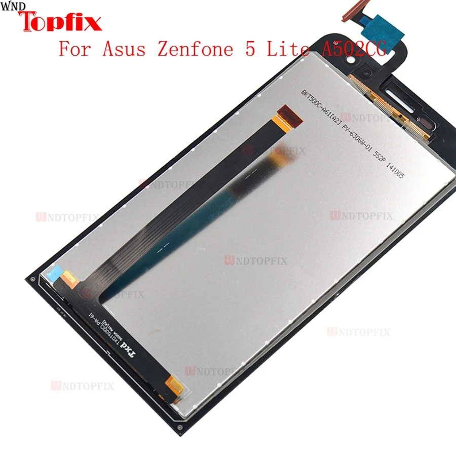 No Dead Pixels Original 5.0Inch Screen For Asus Zenfone 5 Lite A502CG LCD Touch Screen Digitizer Assembly Replacement Parts     (8)