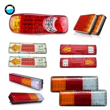 Шт. 2 шт.. непромокаемые автомобильные 8 19 20 30 46 72LED задние фонари пара Лодочный Прицеп В 12 В в/24 В задние части для прицепа грузовика автомобиля Lighti