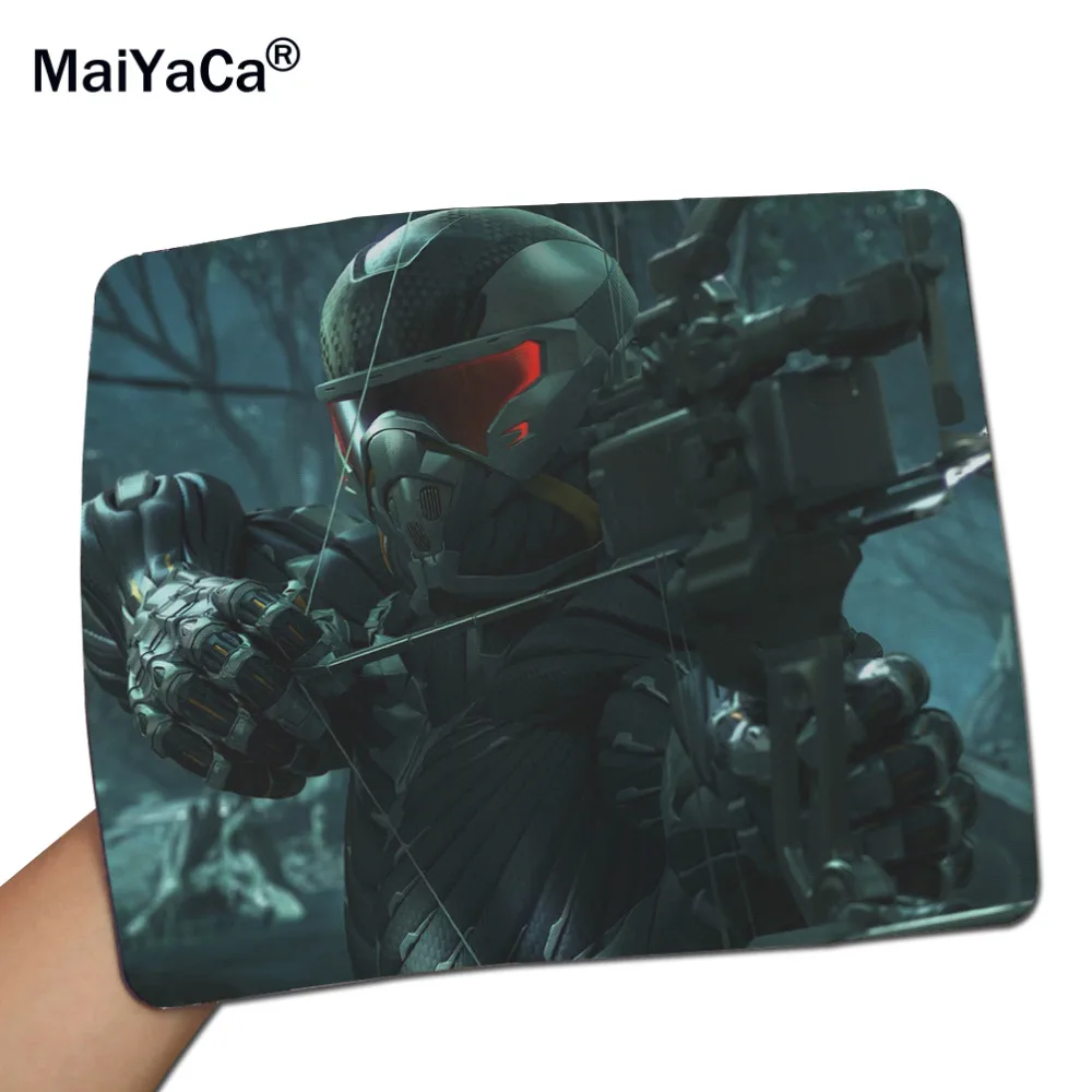 Maiyaca Crysis охотились становится резиновая Мышь Pad стол Коврики 18*22 см и 25*29 см