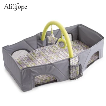 

Travel baby crib Bed Baby Diaper Bag Changing Pad Portable Systems Infant Sleeping Bag Travel Bed Baby Lounger Travel Crib