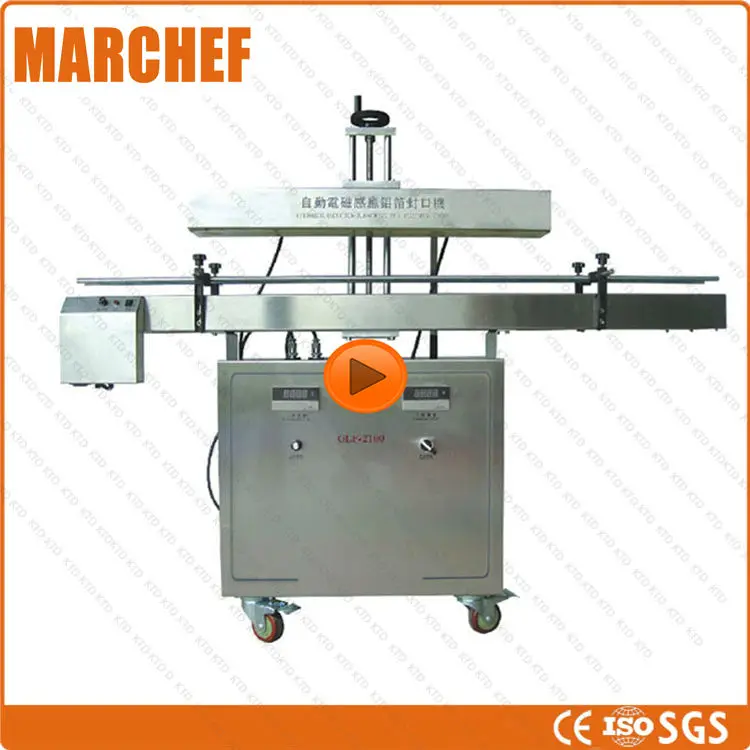 

2100W 1-100bottles/Min 50-120mm 70-120mm Paste Cream Plastic Glass Bottle Box Carton Sealing machine
