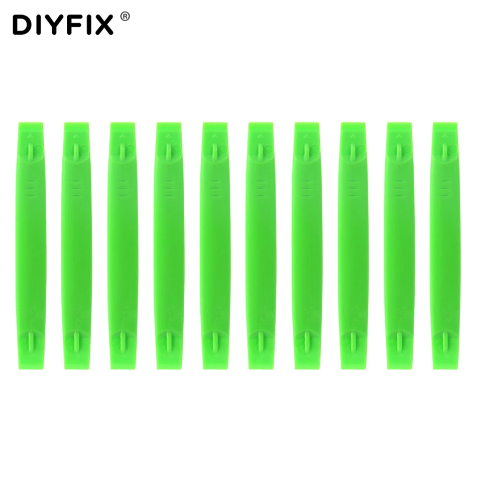 DIYFIX 10 шт. мягкий пластиковый Безопасный инструмент для iPhone iPad samsung мобильный телефон Ремонт Открытие Набор инструментов