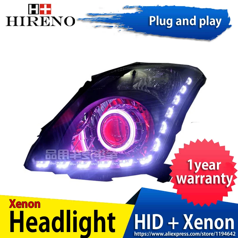 Car custom Modified Xenon Headlamp for Suzuki Swift 2006 2011