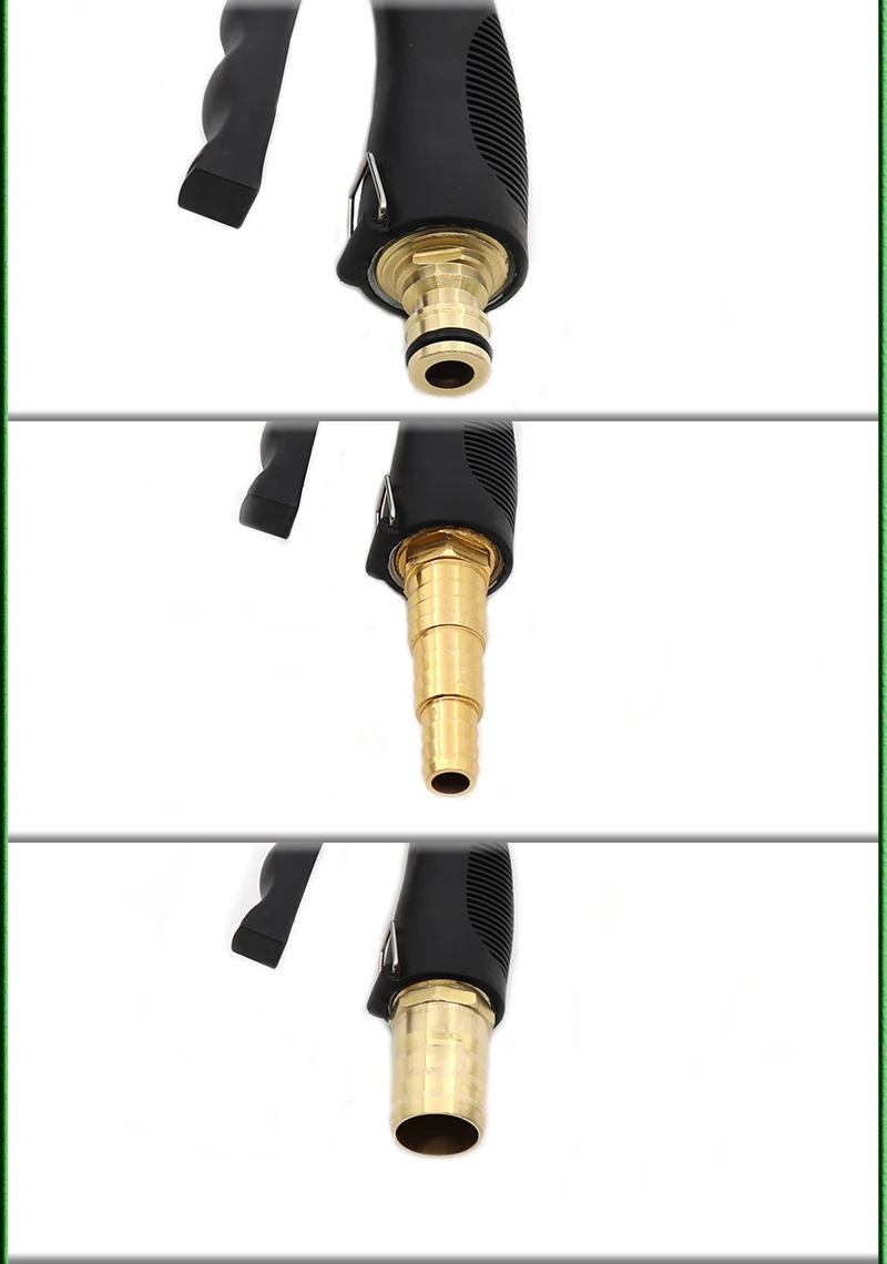 Садовый длинный стержень водяной пистолет-распылитель ирригационные инструменты для автомобиля 9 в 1 насадка для душа полив растений спринклеры применимые DN15-DN25 шланг