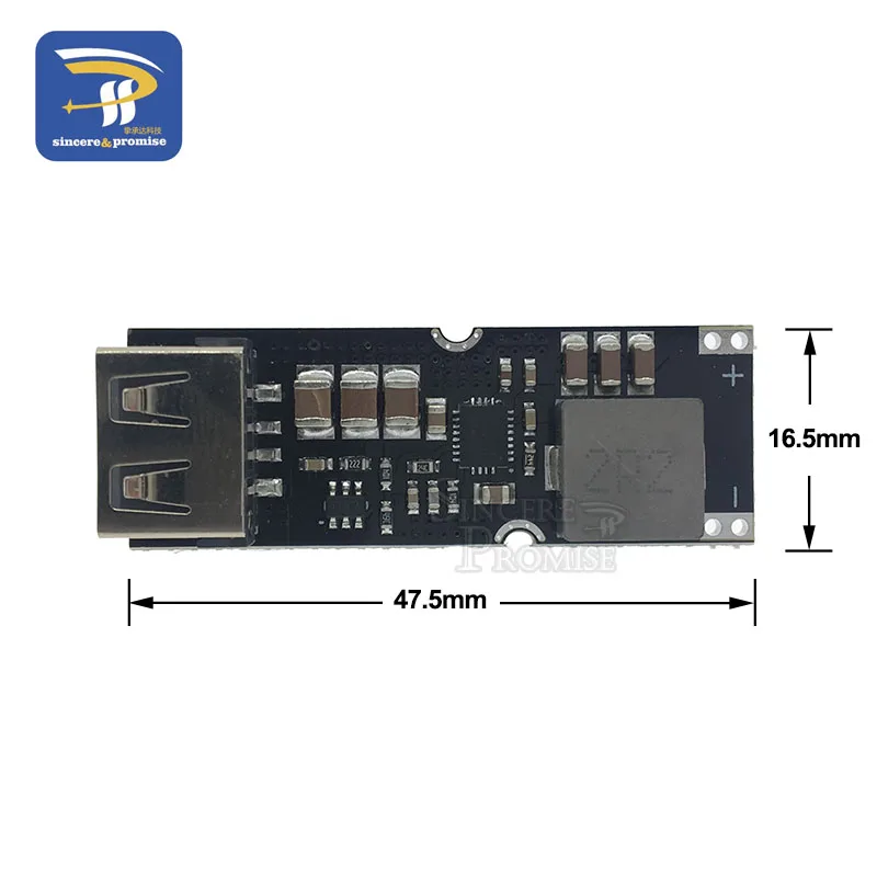 Плата модуля питания с одной ячейкой и литиевой батареей 3,7 в 4,2 в литр 5 в 9 в 12 В USB для мобильного телефона Быстрая зарядка QC2.0 QC3.0 TPS61088