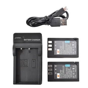 

DSTE 2PCS NP-140 Li-ion Battery with USB Port Charger for Fuji FinePix S100 S200 S205EXR Digital Camera