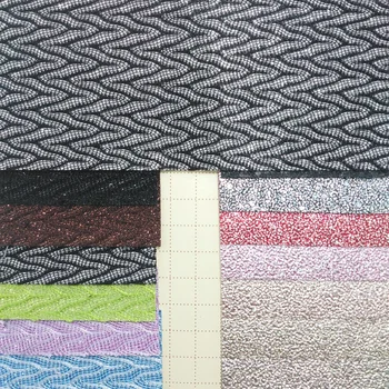 

91x134cm Synthetic Leather, Lace Glitter Leather For DIY accessories P2020