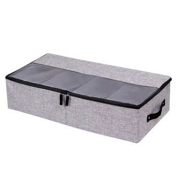 

Shoes Storage Box Can Be Combined Home Long Boots Storage Box Foldable Thick Organizer Transparent Window Under Bed Storage Box