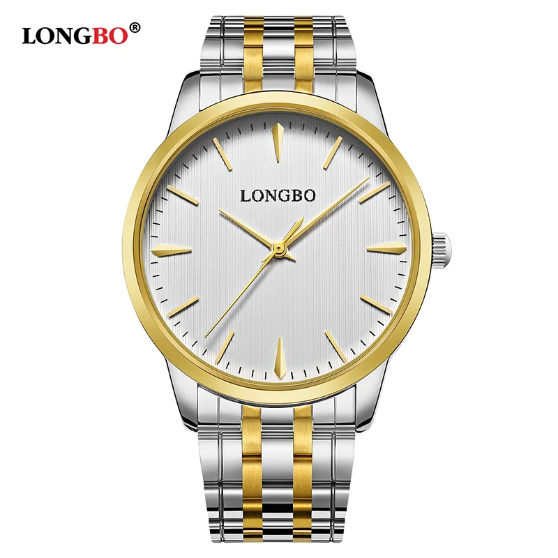 

LONGBO Brand Reloj Mujer Hombre Casual Couple Quartz Watch Fashion Men Women Watches Waterproof Simple Lovers Wristwatches 80305